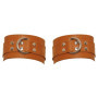 Manette bondage polsini costrittivo bdsm Leather Wrist Cuffs
