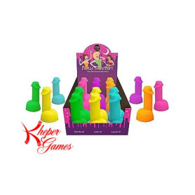 Set 12 pz bicchieri divertenti Neon Penis Shooters