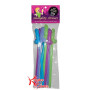 Cannucce divertenti con pene Glow in the Dark Naughty Straws