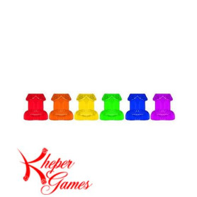 Bicchieri divertenti kit Rainbow Shot Glass Set 6 pz