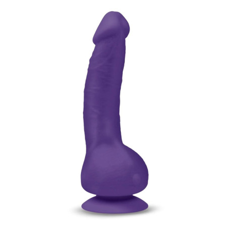 Vibratore in silicone realistico con ventosa vaginale anale G real Dong