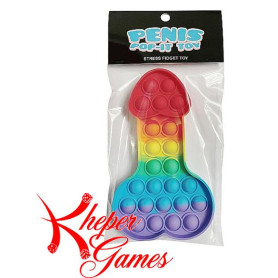 Antistress divertente a forma di pene Pop It Penis