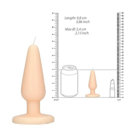 Candela divertente regalo sexy Candles Butt Plug Flesh