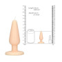 Candela divertente regalo sexy Candles Butt Plug Flesh