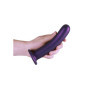 Fallo liscio vaginale anale con ventosa  in silicone Smooth G-Spot 17 cm Purple