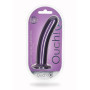 Fallo liscio vaginale anale con ventosa  in silicone Smooth G-Spot 17 cm Purple
