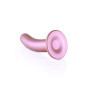 Fallo vaginale piccolo con ventosa Smooth G-Spot 14,5 cm Rose Gold