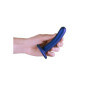 Fallo vaginale in silicone piccolo con ventosa Smooth G-Spot Dildo 12 cm metallic blue