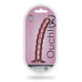 Fallo piccolo vaginale a sfere con ventosa in silicone Beaded G-Spot Dildo 16,5 cm Rose Gold