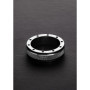 Anello fallico in acciaio cock ring ritardante COOL and KNURL C-Ring (15x55mm)