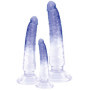 Fallo realistico anale set mini maxi dildo Anal Training Set