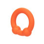 Anello fallico in silicone ritardante Alpha Dual Ball Ring
