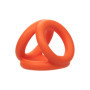 Anello fallico ritardante in silicone Alpha Tri-Ring