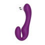 Vibratore indossabile vaginale anale in silicone Strapless Strap-On Pulse Vibe