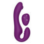 Vibratore indossabile vaginale anale in silicone Strapless Strap-On Pulse Vibe