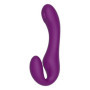 Vibratore indossabile vaginale anale in silicone Strapless Strap-On Pulse Vibe