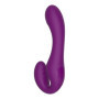 Vibratore indossabile vaginale anale in silicone Strapless Strap-On Pulse Vibe