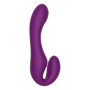 Vibratore indossabile vaginale anale in silicone Strapless Strap-On Pulse Vibe