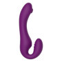 Vibratore indossabile vaginale anale in silicone Strapless Strap-On Pulse Vibe