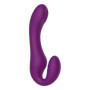 Vibratore indossabile vaginale anale in silicone Strapless Strap-On Pulse Vibe