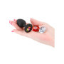 plug anale con kit pietra in silicone glams xchange round small