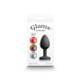 plug anale con kit pietra in silicone glams xchange round small