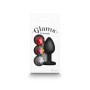 plug anale con kit pietra in silicone glams xchange round small
