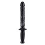 Fallo vaginale anale maxi realistico con manico The Manhandler 14.5 Inch black