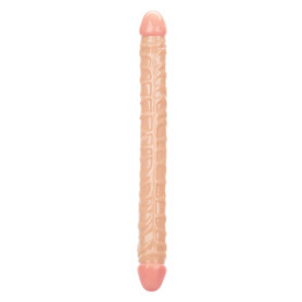 Fallo maxi vaginale anale realistico per doppia penetrazione Size Queen Double Dong 17 Inch