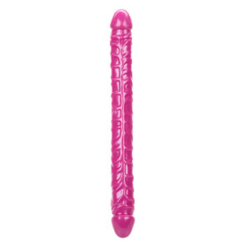 Fallo realistico maxi vaginale anale per doppia penetrazione Size Queen Double Dong 17 Inch pink