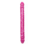 Fallo realistico maxi vaginale anale per doppia penetrazione Size Queen Double Dong 17 Inch pink