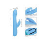 Vibratore vaginale clitoride in silicone realistico Elite Rotating Rabbit