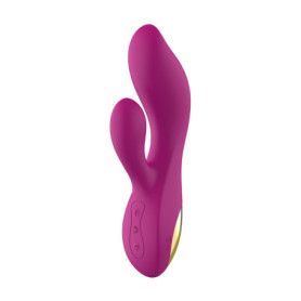 Vibratore rabbit in silicone morbido vaginale clitoride Freya Rumble Vibrator