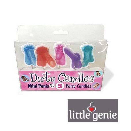 Candele divertenti per feste a forma di pene Dirty Penis Candles