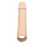 Guaina per pene indossabile in silicone realistico Life-Like Extension 8 Inch