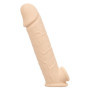 Guaina per pene indossabile in silicone realistico Life-Like Extension 8 Inch