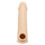 Guaina per pene indossabile in silicone realistico Life-Like Extension 8 Inch