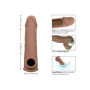 Guaina fallica realistica prolungha per pene Life-Like Extension 8 Inch brown