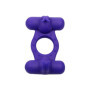 Anello fallico vibrante in silicone Triple Orgasm Enhancer