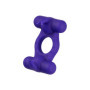 Anello fallico vibrante in silicone Triple Orgasm Enhancer