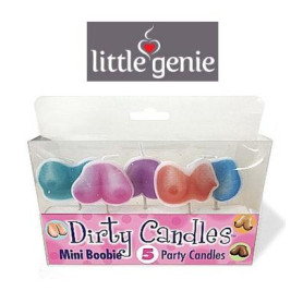 Candeline divertenti per feste  Dirty Boob Candles