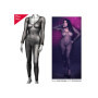 Tutina erotica donna Crotchless Bodystocking intimo donna sexy maniche lunghe