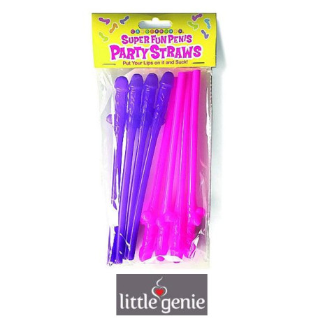 cannucce divertenti sexy Penis Party Straws per feste