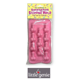 Stampo in silicone per ghiaccio e caramelle a forma di pene Super Fun Penis Silicone Mold