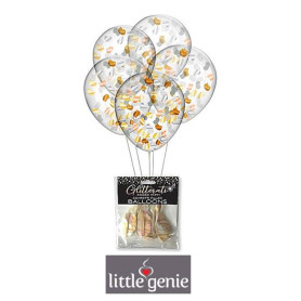 Palloncini divertenti per feste Glitterati Boobie Confetti Balloons