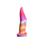 Fallo vaginale anale UNICORN TONGUE GLOW IN THE DARK RAINBOW