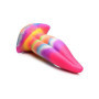 Fallo vaginale anale UNICORN TONGUE GLOW IN THE DARK RAINBOW