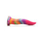 Fallo vaginale anale UNICORN TONGUE GLOW IN THE DARK RAINBOW