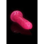 Fallo realistico vaginale anale Slim Dildo Suction Cup GitD 22,5 cm Neon Pink