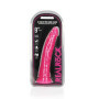 Fallo realistico vaginale anale Slim Dildo Suction Cup GitD 22,5 cm Neon Pink